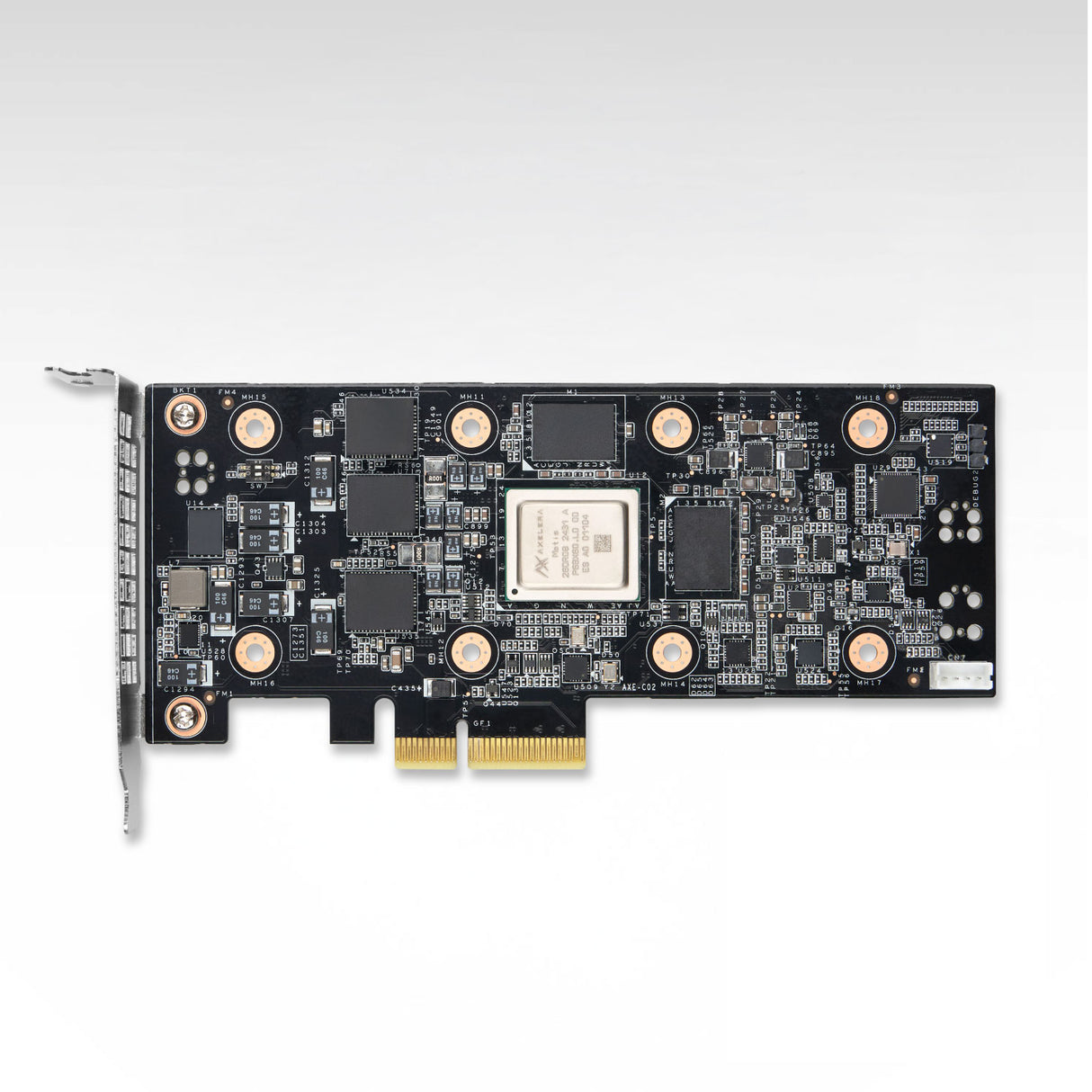 PCIe AI accelerator card. Powered by quad-core Metis AIPU
