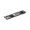 Axelera Embedded 110m M.2 AI accelerator card without cooling, angled view