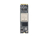Axelera Embedded 110m M.2 2280 card, front view with the Metis AIPU and M-key edge connector