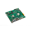 Axelera Embedded 111c board seen from the rear, angled view