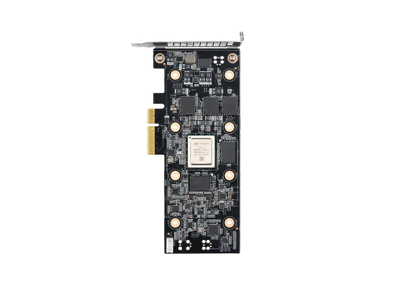 PCIe AI accelerator card. Powered by quad-core Metis AIPU